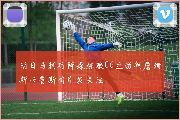 明日马刺对阵森林狼G6主裁判詹姆斯卡普斯将引发关注